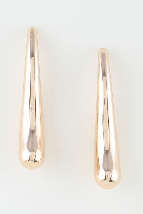 Abstract Wave Teardrop Earrings ORIZON